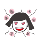 Office ladies rolled eyes 2（個別スタンプ：30）