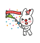 POCO RABBIT LIFE（個別スタンプ：32）