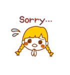 毎日使う挨拶や言葉【英語版】（個別スタンプ：25）