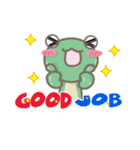 Frog Edmond's Life（個別スタンプ：8）