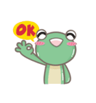 Frog Edmond's Life（個別スタンプ：18）