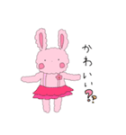 ウサギのいちご（個別スタンプ：2）