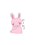 ウサギのいちご（個別スタンプ：5）