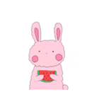 ウサギのいちご（個別スタンプ：15）