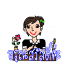 Mrs. Soda (Thai)（個別スタンプ：1）