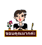Mrs. Soda (Thai)（個別スタンプ：38）