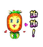 Pineapple flourishing！ flourishing！ ！（個別スタンプ：14）