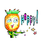 Pineapple flourishing！ flourishing！ ！（個別スタンプ：16）