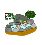 楽しく毎日を暮らす（個別スタンプ：3）