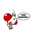 Polka dot Crayfish（個別スタンプ：15）