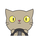 Easy Brown Cat（個別スタンプ：23）