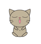 Easy Brown Cat（個別スタンプ：29）