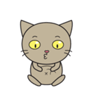 Easy Brown Cat（個別スタンプ：30）