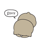 Easy Brown Cat（個別スタンプ：36）
