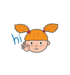 Ally the Freckled Girl（個別スタンプ：1）