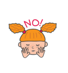 Ally the Freckled Girl（個別スタンプ：9）
