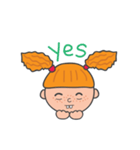 Ally the Freckled Girl（個別スタンプ：10）