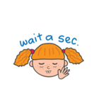 Ally the Freckled Girl（個別スタンプ：14）
