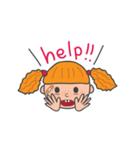 Ally the Freckled Girl（個別スタンプ：21）
