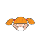 Ally the Freckled Girl（個別スタンプ：24）