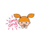 Ally the Freckled Girl（個別スタンプ：31）