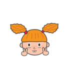 Ally the Freckled Girl（個別スタンプ：35）