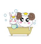 Slowly deer＆ Bibi rabbit＆Baa Baa sheep（個別スタンプ：14）