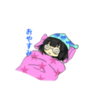 オタクっ子女子 オタ子ちゃん（個別スタンプ：2）