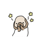 うさぎのぷくちゃん・チンチラのぷにちゃん（個別スタンプ：8）