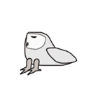 ラクガキあにまるず ふくろう（個別スタンプ：10）