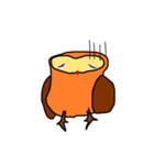 ラクガキあにまるず ふくろう（個別スタンプ：15）