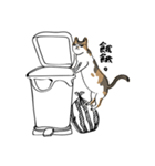 DODO ＆ LULU - transparent sticker（個別スタンプ：5）
