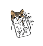 DODO ＆ LULU - transparent sticker（個別スタンプ：7）