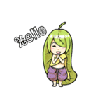 Happy 3 Leafs (Eng)（個別スタンプ：2）