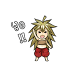 Happy 3 Leafs (Eng)（個別スタンプ：3）
