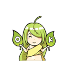 Happy 3 Leafs (Eng)（個別スタンプ：4）