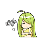 Happy 3 Leafs (Eng)（個別スタンプ：7）