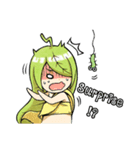 Happy 3 Leafs (Eng)（個別スタンプ：8）