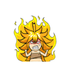 Happy 3 Leafs (Eng)（個別スタンプ：13）