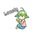 Happy 3 Leafs (Eng)（個別スタンプ：19）