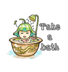 Happy 3 Leafs (Eng)（個別スタンプ：21）