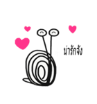 I am a snail（個別スタンプ：6）