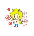 年間つかえるきつねスタンプ（個別スタンプ：7）