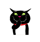 Nil black cat.（個別スタンプ：16）