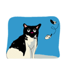 Nil black cat.（個別スタンプ：23）