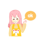 PinkyBear（個別スタンプ：3）