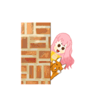 PinkyBear（個別スタンプ：9）