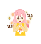 PinkyBear（個別スタンプ：10）