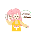 PinkyBear（個別スタンプ：12）