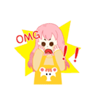 PinkyBear（個別スタンプ：16）